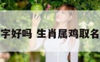 属鸡的盛字好吗 生肖属鸡取名喜用字库
