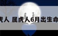 6月属虎人 属虎人6月出生命运如何