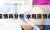 水瓶座情商分析 水瓶座情商高吗
