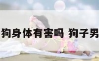 男狗身体有害吗 狗子男生