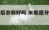 水瓶座分手后会和好吗 水瓶座分手了还爱着的表现