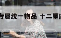 12星座的专属统一物品 十二星座专属所有东西