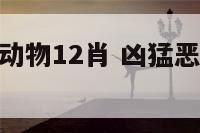 凶猛恶毒的动物12肖 凶猛恶毒的动物12肖是什么
