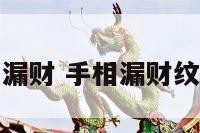 什么样的手相漏财 手相漏财纹详细详细解读