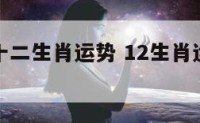 20丨8十二生肖运势 12生肖运势2021年