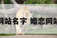 婚恋网站名字 婚恋网站名称