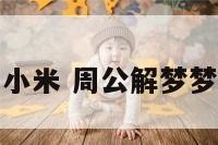 周公解梦梦见小米 周公解梦梦见小米和大米
