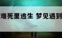 梦见遇到灾难死里逃生 梦见遇到灾难死里逃生什么意思