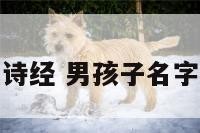 男孩子名字诗经 男孩子名字诗经有哪些