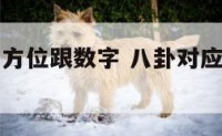 八卦对应的方位跟数字 八卦对应的数字和方向