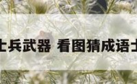 猜谜语士兵武器 看图猜成语士兵扔枪