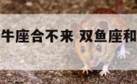 双鱼座和金牛座合不来 双鱼座和金牛座合得来吗?