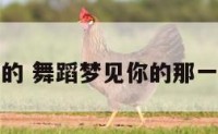 舞蹈梦见你的 舞蹈梦见你的那一夜分解动作