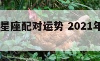 2019年星座配对运势 2021年星座配对