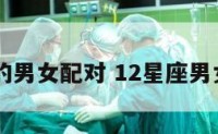 12星座的男女配对 12星座男女配对表