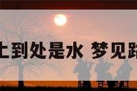 梦见地理路上到处是水 梦见路面上都是水