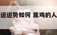 属鸡感情财运运势如何 属鸡的人感情方面怎么样