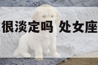 处女座的男人很淡定吗 处女座的男人对待感情狠心吗