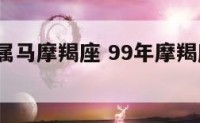 1999年属马摩羯座 99年摩羯座是几月份