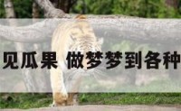 解梦见瓜果 做梦梦到各种瓜果