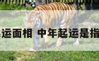 中年起运面相 中年起运是指多少岁