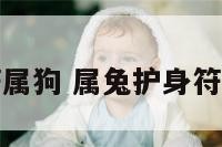 兔子护身符属狗 属兔护身符是哪个菩萨