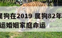 82男属狗在2019 属狗82年男2021年财运婚姻家庭命运