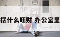 办公室摆什么旺财 办公室里摆什么