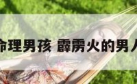 霹雳火命理男孩 霹雳火的男人的命运