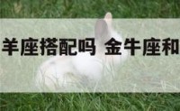 金牛座和白羊座搭配吗 金牛座和白羊座适合在一起吗