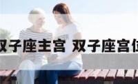 双子座主宫 双子座宫位