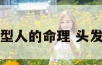 发际线成m型人的命理 头发发际线m型