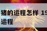 1959年属猪的运程怎样 1959年生肖猪2021年运程