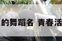 青春活力类型的舞蹈名 青春活力的舞蹈动作