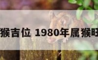 80年属猴吉位 1980年属猴旺财风水