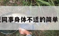 梦见同事身体不适的简单介绍