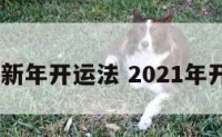 2016年新年开运法 2021年开运秘法