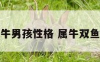 双鱼座属牛男孩性格 属牛双鱼男的性格